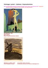 Feininger, Lyonel - Cubismo e Expressionismo.doc
