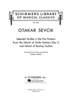 SEVCIK Schule der Technik bow  Op.1 for Viola.PDF