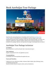 Book Azerbaijan Tour Package.pdf