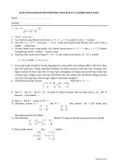 Soal Penjajakan Matematika SMA Kelas 12.docx
