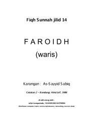 FIQIH HAK WARIS ( FAROIDH ).pdf