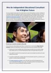 Hire an Independent Educational Consultant for a brighter future (1).pdf