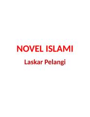 Novel Islami (Laskar Pelangi).doc