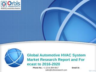 Global Automotive HVAC System Market.ppt